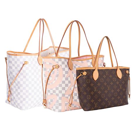 sizes of lv neverfull|Neverfull size chart.